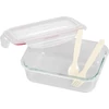 Kép 3/4 - Tárolóedény MagicHome, Téglalap alakú, 1000 ml, fedéllel, evőeszközzel, Clip