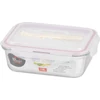 Kép 4/4 - Tárolóedény MagicHome, Téglalap alakú, 1000 ml, fedéllel, evőeszközzel, Clip