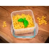 Kép 2/2 - Ételhordó MagicHome Lunchbox Q820 2000 ml, négyzet alakú, Clip