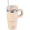 Kép 2/6 - Termobögre MagicHome, kávéhoz/teához, 550 ml, szívószállal, rozsdamentes acél