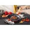 Kép 4/4 - Serpenyő MagicHome Castora line, grill, zománcozott öntöttvas, 270x270x45 mm