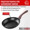 Kép 5/8 - Serpenyő MagicHome Black Marble Line, 20 cm