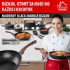 Kép 3/8 - Wok serpenyő MagicHome Black Marble Line, 28 cm