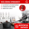 Kép 7/8 - Fazék MagicHome Black Marble Line, 24 cm, 4000 ml, fedővel