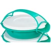 Kép 4/6 - Ételhordó MagicHome, kerek, 4 részes, színes, 4x 1000 ml, 22,4x20,5x29,5 cm