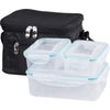 Kép 1/5 - Tárolóedény MagicHome, Szögletes, termotáskával, szett 3 db, 1x 1500 ml + 2x 500 ml
