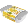Kép 2/4 - Tárolóedény Curver® Set Rectangular, szett 3 db, 500/1000/2000 ml, menta/szürke/barack vegyes színek