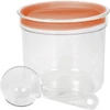 Kép 4/4 - Tárolóedény Curver® DRY FOOD, 1000 ml, mérőkanállal, menta/szürke/barack vegyes színek, 130x120 mm