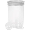 Kép 2/4 - Tárolóedény Curver® DRY FOOD, 1700 ml, mérőkanállal, menta/szürke/barack vegyes színek, 130x190 mm