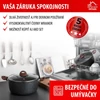 Kép 7/8 - Fazék MagicHome Black Marble Line, 20 cm, 2200 ml, fedővel