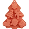 Kép 1/3 - Sütőforma MagicHome, szilikon, 6 mintás, 22,2x18,5x2,5 cm