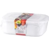 Kép 5/5 - Ételhordó MagicHome Lunchbox szett MB41, 3 db, 700/1300/2100 ml, téglalap alakú, nyitható fedél