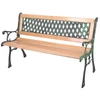Kép 1/2 - Pad GODIVA, kerti, fa/műanyag, 122x54x73 cm0500000086949
