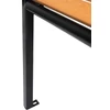 Kép 5/8 - Pad KIMBRA, kerti, 120x41x82 cm, acél/műanyag