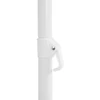 Kép 4/6 - Napernyő DALIA 180 cm, 32/32 mm, dönthető csuklóval, fekete-fehér, strand