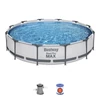 Kép 1/5 - Medence Bestway® Steel Pro MAX 56416, papírszűrős szűrés, 366x76 cm