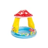 Kép 1/3 - Medence Intex® 57114, Mushroom, gyermek, felfújható, tetővel, 102x89 cm