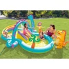 Kép 2/5 - Medence Intex® 57135, Dinoland play center, gyermek, felfújható gyermek játszótér, 302x229x112 cm
