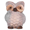 Kép 1/2 - Figura MagicHome Karácsonyi, Bagoly, terrakotta, 9x8x9,5 cm