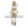 Kép 1/2 - Dekoráció MagicHome Karácsony, kisfiú aranyban, ülő, 33 cm