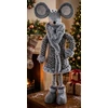 Kép 2/2 - Dekoráció MagicHome Karácsony, álló egerek, 50 cm