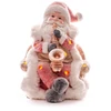 Kép 1/2 - Dekoráció MagicHome Karácsony, Mikulás szaxofonnal, LED, 3xAAA, 28x27x36 cm