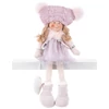 Kép 1/2 - Dekoráció MagicHome Karácsony, gyerekek, rózsaszín, ülő, 22 cm