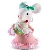 Kép 1/3 - Dekoráció MagicHome Karácsony Candy Line, egér, rózsaszín, 27 cm