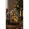 Kép 2/2 - Dekoráció MagicHome Karácsony, Betlehem üvegkupola alatt, 7 LED, 2xAAA, beltéri, 11,80x11,80x19 cm
