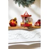 Kép 2/2 - Dekoráció MagicHome Karácsony, körhinta, 4 LED színváltós, dallamokkal, 3xAA, beltéri, 18,30x20x23,5