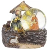 Kép 1/2 - Dekoráció MagicHome Karácsony, Betlehem, 2 LED meleg fehér, 2xAAA, beltéri, 11x9,50x10 cm, Display d