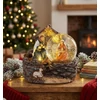 Kép 2/2 - Dekoráció MagicHome Karácsony, Betlehem, 2 LED meleg fehér, 2xAAA, beltéri, 11x9,50x10 cm, Display d