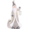 Kép 1/2 - Dekoráció MagicHome Karácsony, Mikulás lámpással, 1 LED, 2xAAA, kerámia, 34x21x65 cm