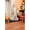 Kép 2/2 - Dekoráció MagicHome Karácsony, Mikulás lámpással, 1 LED, 2xAAA, kerámia, 34x21x65 cm