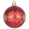 Kép 5/5 - Gömbök MagicHome Karácsony, 20 db, 6 cm, piros, karácsonyfára