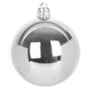 Kép 4/5 - Gömbök MagicHome Karácsony, 20 db, 6 cm, ezüst, karácsonyfára