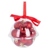 Kép 1/4 - Gömbök MagicHome Karácsony, 12 db, 3 cm, piros, karácsonyfára