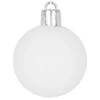 Kép 3/5 - Gömbök MagicHome Karácsony, 31 db, fehér - ezüst, vegyes, karácsonyfára, 6-3 cm