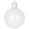 Kép 4/5 - Gömbök MagicHome Karácsony, 31 db, fehér - ezüst, vegyes, karácsonyfára, 6-3 cm