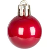 Kép 2/2 - Gömbök MagicHome Karácsony, 24 db, készlet, piros, karácsonyfára, 3 cm