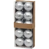 Kép 1/2 - Gömbök MagicHome Karácsony, 10 db, fehér, karácsonyfára, 5 cm