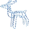 Kép 1/3 - Dekoráció MagicHome Karácsony, rénszarvas, 144x LED hideg fehér, 230V, kültéri, 59x27,50x64 cm