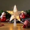 Kép 2/2 - Csillag MagicHome Karácsony, 10x LED, arany, 2xAA