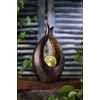 Kép 2/2 - Dísz Strend Pro Garden, Namaste, 17,2x9,5x29 cm, polirezin, üveg, napelemes