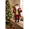 Kép 2/2 - Dekoráció MagicHome Karácsony, Mikulás ajándékokkal, 60 cm