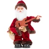 Kép 1/2 - Dekoráció MagicHome Karácsony, Mikulás gitárral, 3xAAA, 35 cm, zenélő