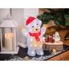 Kép 2/2 - Dekoráció MagicHome Karácsony, medve, 30x LED, hideg fehér, akril, IP44, kültéri, 19x11,5x30 cm