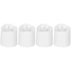 Kép 2/2 - Gyertya MagicHome, karácsonyi, LED, 4 db-os készlet, egyszerű világítás, 3,8x5 cm, mozgó láng