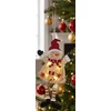 Kép 2/3 - Dekoráció MagicHome Karácsony, hóember, LED, függő, MDF, 12,5x2x23,5 cm