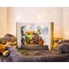 Kép 2/2 - Dekoráció MagicHome Karácsony, Betlehem könyvben, színes, 3 LED, 3xAA, beltéri
